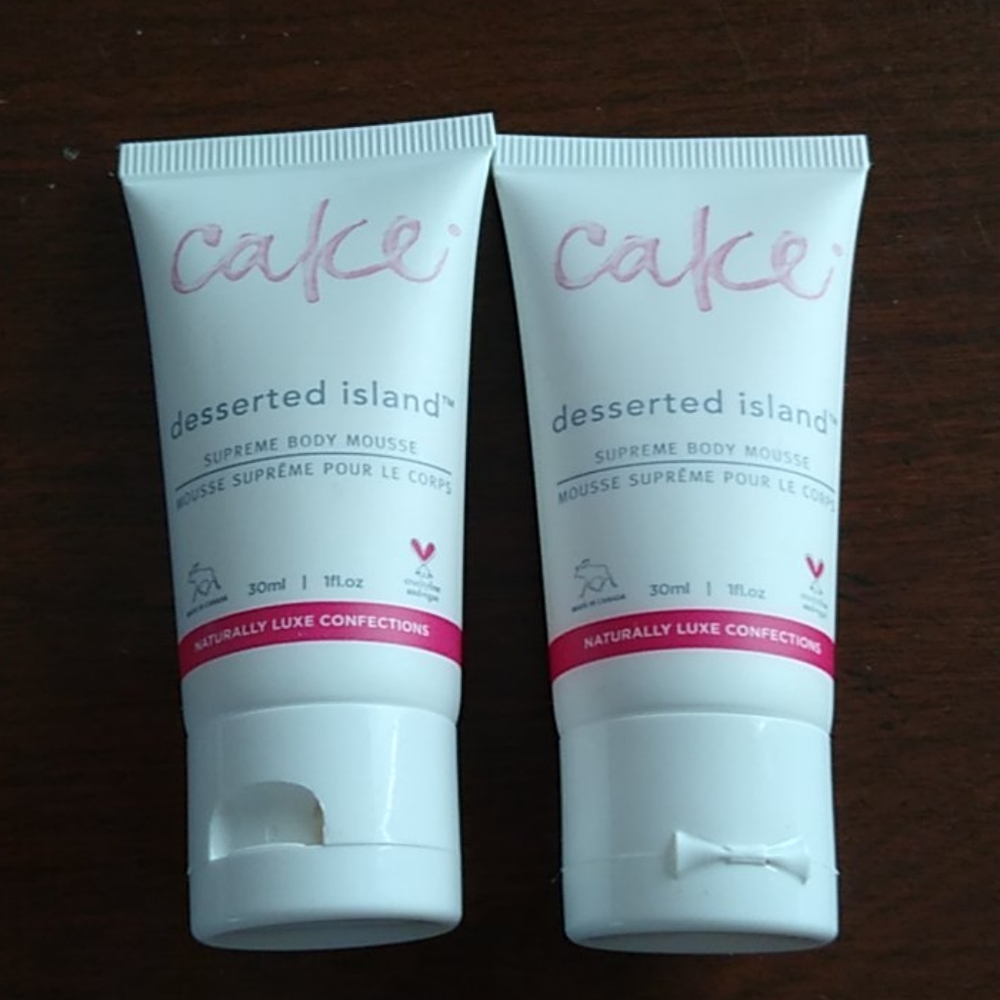 2 Cake Desserts Island Supreme Body Mousse